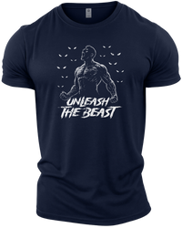 GYMTIER-TPOUNLEASHTHEBEAST-GD001 - NAVY