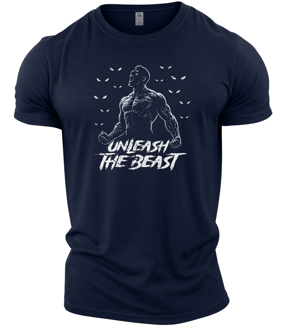 GYMTIER-TPOUNLEASHTHEBEAST-GD001 - NAVY