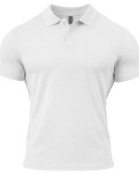 GYMTIER-POLOSHIRT-BA306 - WHIT
