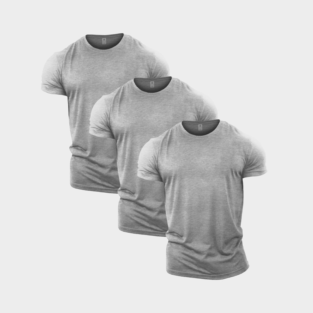 All Sport Grey Crew Neck T-Shirt 3 Pack