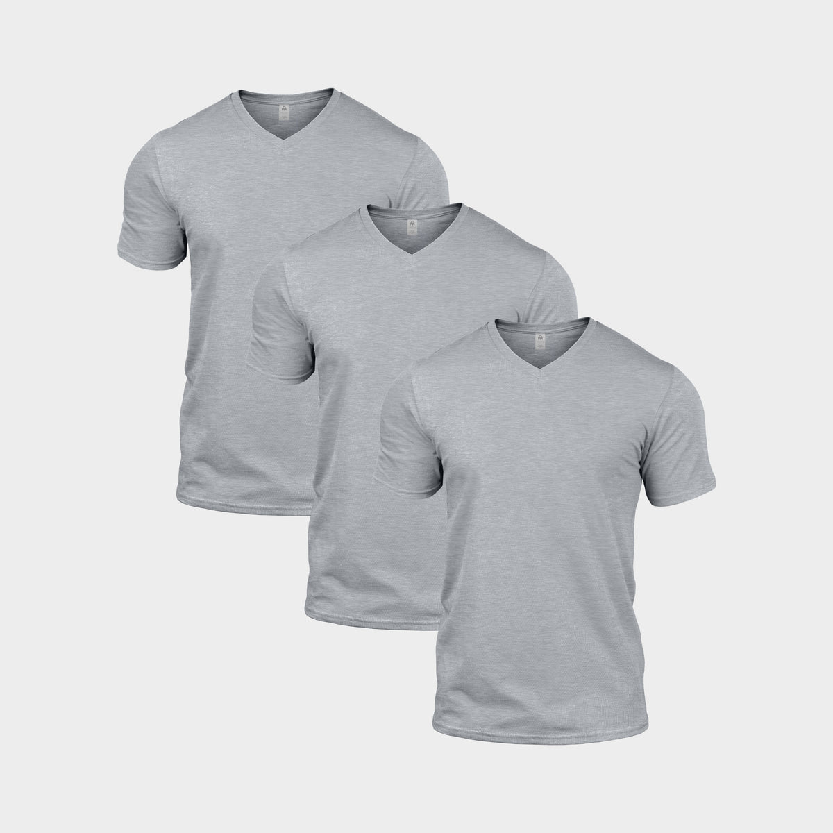 All Sport Grey V-Neck 3 Pack