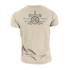 Atlas Strength Carry The Weight - Gym T-Shirt