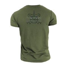 Atlas Strength From Struggle Comes Strength - Gym T-Shirt