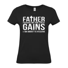 Father Forgive Me - Women's Gym T-Shirt