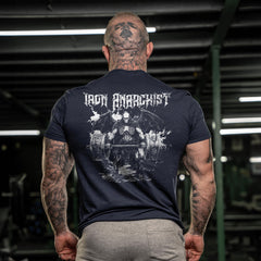 Iron Anarchist Deadlift - Gym T-Shirt