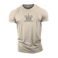 Atlas Strength Strength Of Titans - Gym T-Shirt