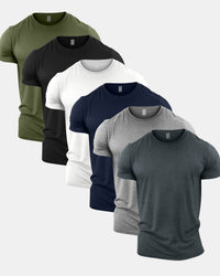 Essentials Crew Neck T-Shirt 6 Pack