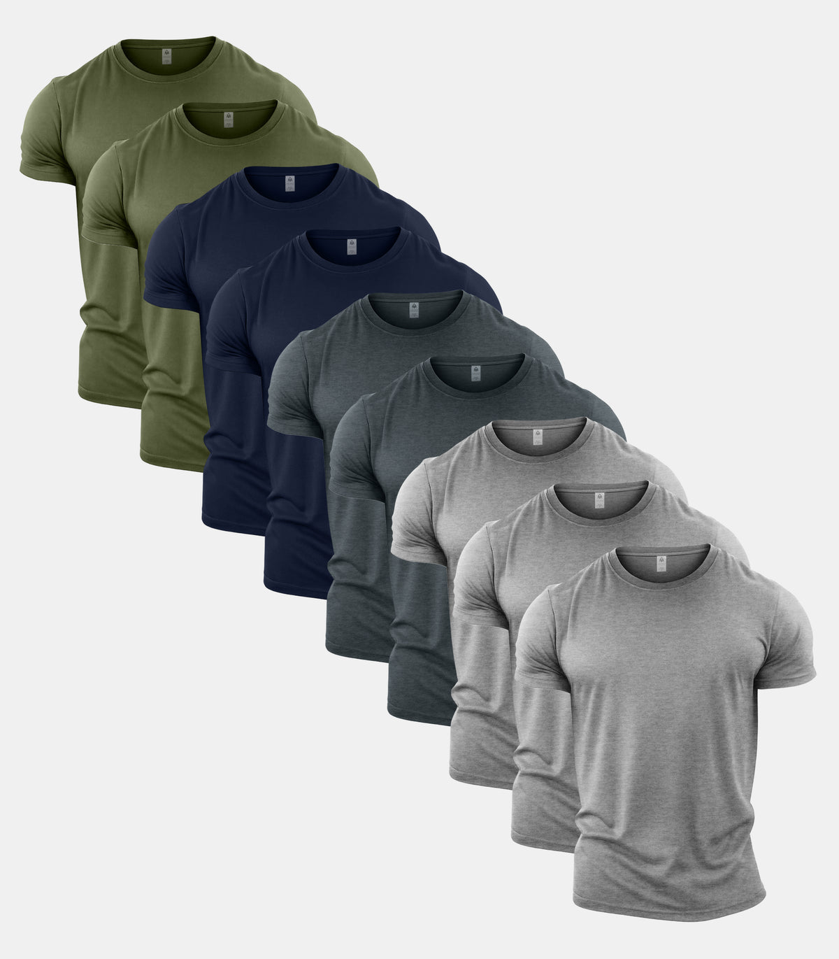 Essentials Crew Neck T-Shirt 9 Pack