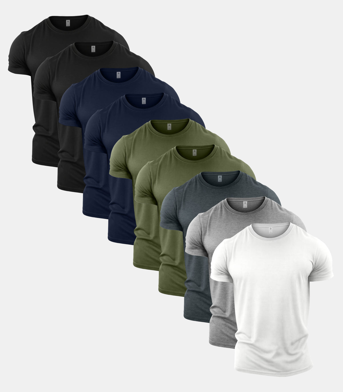 The Staple Crew Neck T-Shirt 9 Pack