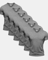 All Sport Grey V-Neck 6 Pack