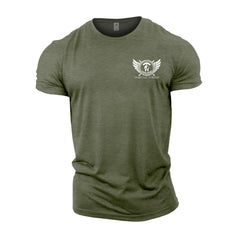 Spartan Forged Strength In Discipline Sword - Gym T-Shirt