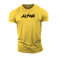 I AM ALPHA - Gym T-Shirt