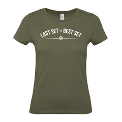 Last Set Best Set - Women's Gym T-Shirt