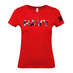 Royal Navy UK Flag - Women's Gym T-Shirt