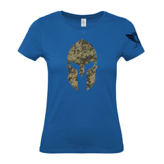 Spartan Forged Woodland Camo - Women's Gym T-Shirt