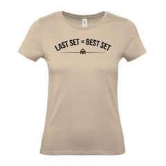 Last Set Best Set - Women's Gym T-Shirt