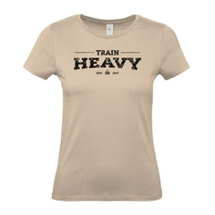 Train HEAVY - Women's Gym T-Shirt