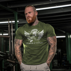 Spartan Forged Strength In Discipline - Gym T-Shirt