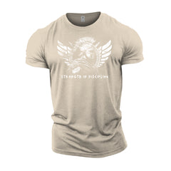 Spartan Forged Strength In Discipline - Gym T-Shirt