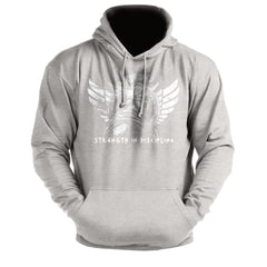 Spartan Forged Strength In Discipline - Gym Hoodie