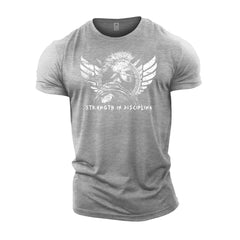 Spartan Forged Strength In Discipline - Gym T-Shirt