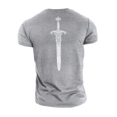 Spartan Forged Strength In Discipline Sword - Gym T-Shirt