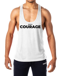 Courage Mens Stringer Tank Top