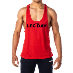 Leg Day Mens Stringer Tank Top