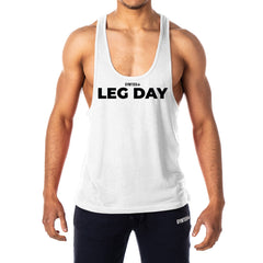 Leg Day Mens Stringer Tank Top