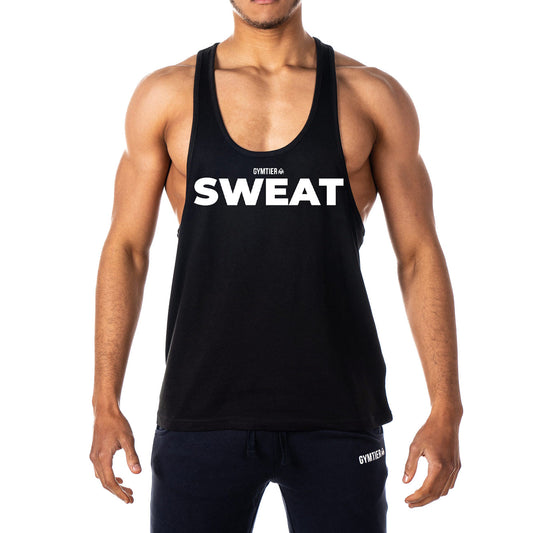 Sweat Mens Stringer Tank Top