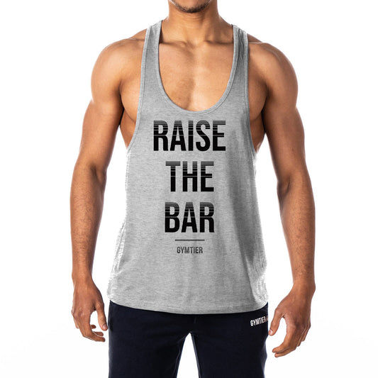 Raise The Bar Mens Stringer Tank Top