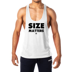 Size Matters Mens Stringer Tank Top