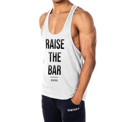 Raise The Bar Mens Stringer Tank Top