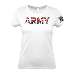 Army UK Flag - Women's Gym T-Shirt