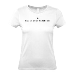 Never Stop Training - Women's Gym T-Shirt