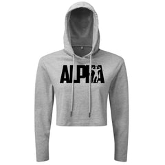 Alpha - Cropped Hoodie