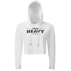 Train HEAVY - Cropped Hoodie