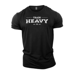 Train HEAVY - Gym T-Shirt