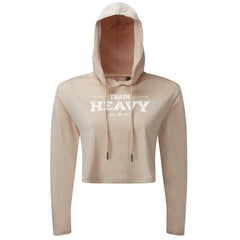 Train HEAVY - Cropped Hoodie