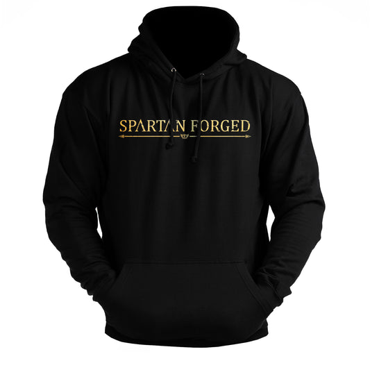 Spartan Forged Gold - Spartan Forged - Gym Hoodie