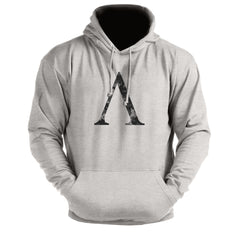 Spartan Symbol Hex Camo - Spartan Forged - Gym Hoodie