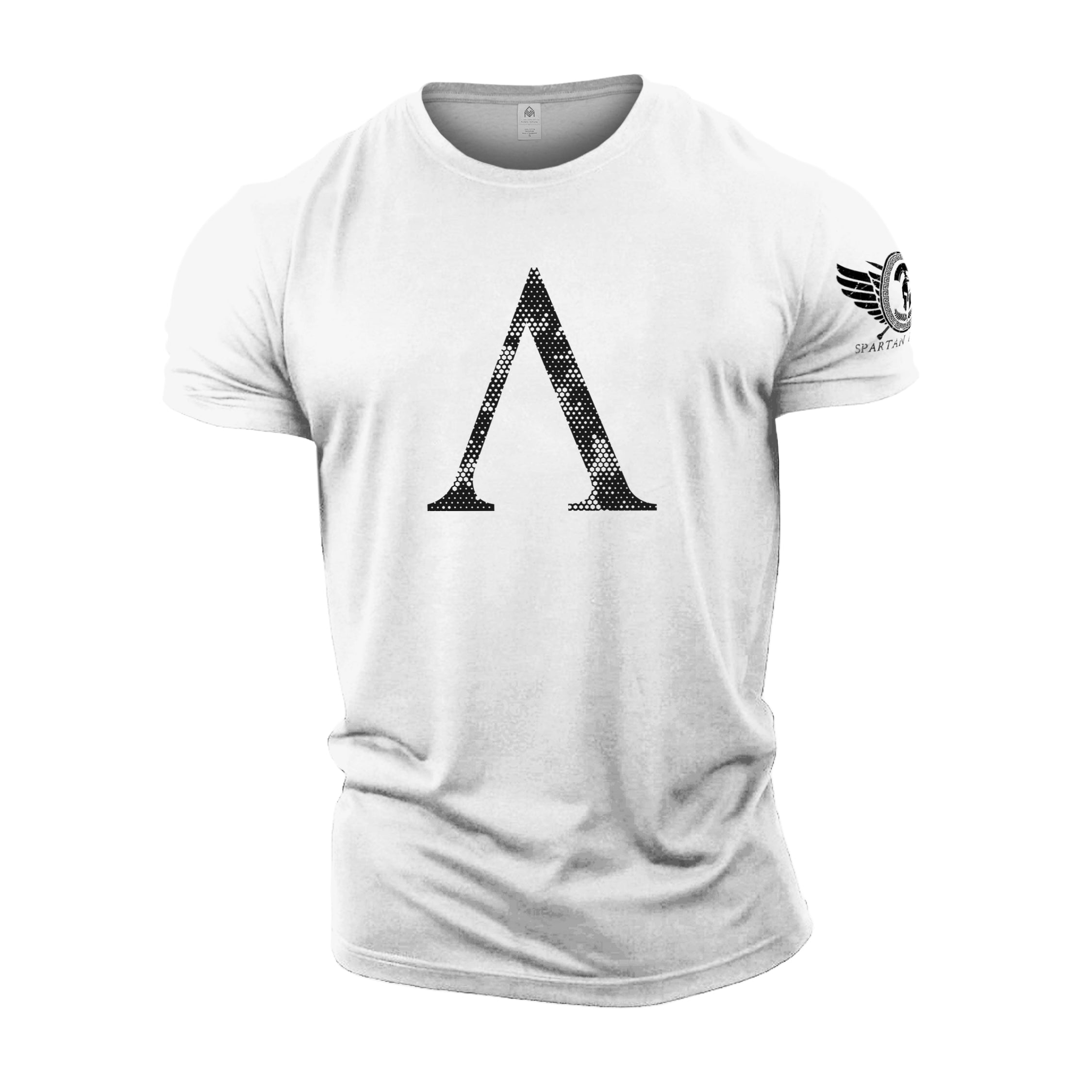 Spartan Symbol Hex Camo - Spartan Forged - Gym T-Shirt