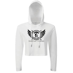 Spartan Forged Chest Emblem - Spartan Forged - Cropped Hoodie