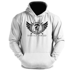 Spartan Forged Chest Emblem - Spartan Forged - Gym Hoodie