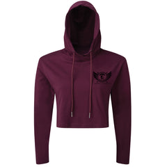 Spartan Forged Logo - Spartan Forged - Cropped Hoodie