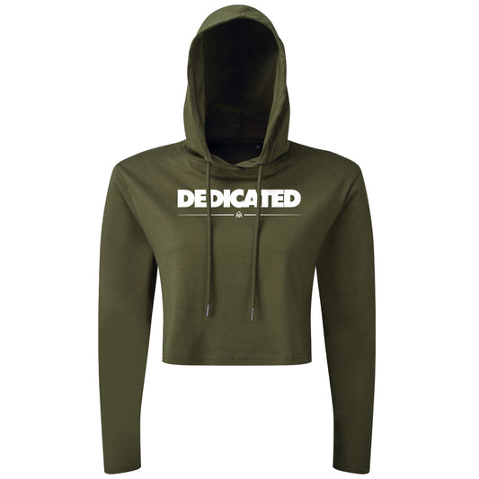 Dedicated - Cropped Hoodie