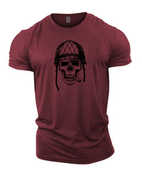 Skull Cigar - Gym T-Shirt