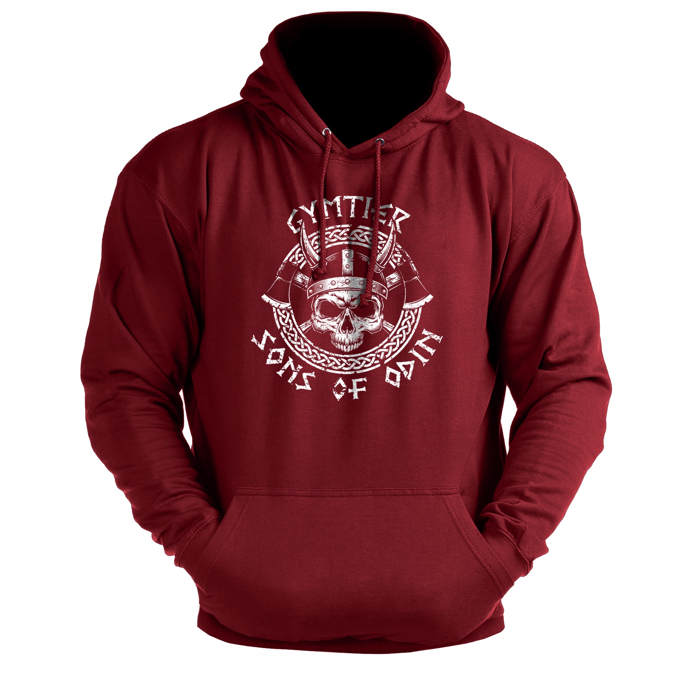 Sons Of Odin Chest - Gym Hoodie