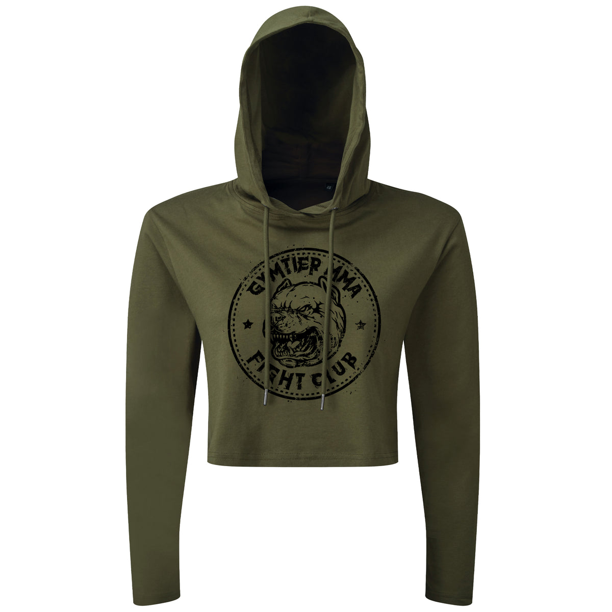 MMA Pitbull Flight Club - Cropped Hoodie