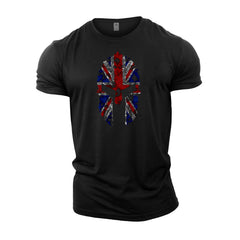 Spartan Union Jack - Gym T-Shirt